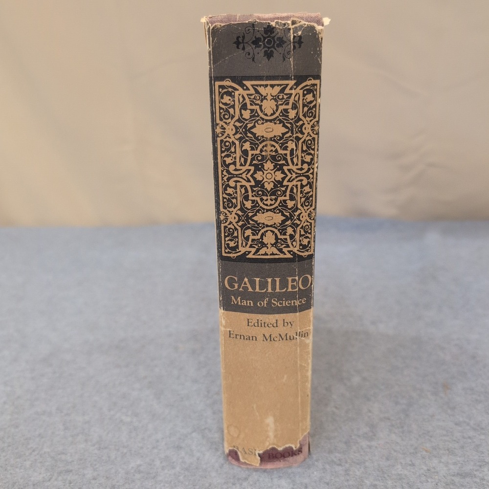 Galileo Man of‎ Science Ernan McMullin 1967 Hardcover Book with Dust Jacket - Picture 2 of 8